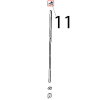 Supporto inf barra LED Unox XBC 1005E