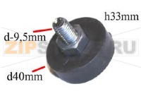 PIED REGLABLE D 10 L 20 MM