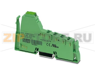 Клеммный модуль аналогового ввода Inline Phoenix Contact IB IL TEMP 2 UTH без принадлежностей, 2 входа, TC (термоэлемент), 2-проводная схема подключения.Минимальный заказ: 1 шт.Упаковка: 1 шт.