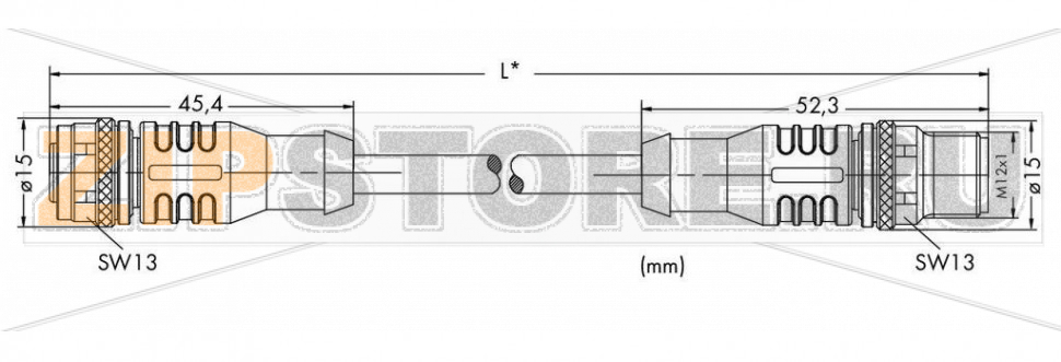 Кабель системной шины; 5-пол.; Длина: 0,3 м Wago 756-1305/060-003 Short description:PUR, halogen-freeSilicon- and CFC-freeHigh resistance to microbes, hydrolysis, oil, chemicals and UV radiationHigh chemical resistanceCable used: UL listed...