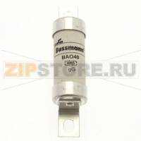 Предохранитель, 40 A, AC 500 В, 80 кА, BS88/A3, 21x87 мм, gL/gG, BS Eaton 40AMP 500V AC BS88 gG F