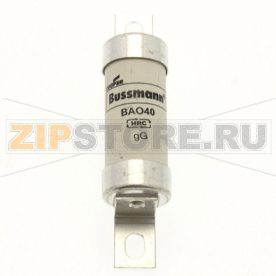 Предохранитель, 40 A, AC 500 В, 80 кА, BS88/A3, 21x87 мм, gL/gG, BS Eaton 40AMP 500V AC BS88 gG F 