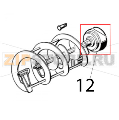 Auger Ugolini MT 1 Auger Ugolini MT 1Запчасть на деталировке под номером: 12