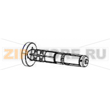 Шпиндель подачи риббона в сборе Zebra ZT510 Шпиндель подачи риббона в сборе Zebra ZT510Запчасть на сборочном чертеже под номером: 6Количество запчастей в устройстве: 1Название запчасти Zebra на английском языке: Ribbon Supply Spindle