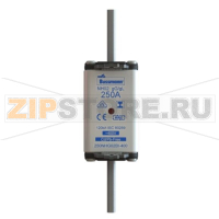 Предохранитель, 50 A, AC 400 В, 120 кА, NH02, gL/gG, IEC Eaton NH FUSE 50A 400V GG/GL SIZE 02