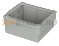 Корпус высокий с открытой передней рамой, 264x233x124 мм, IP 40 Bopla BCD 250 Set 07-7035