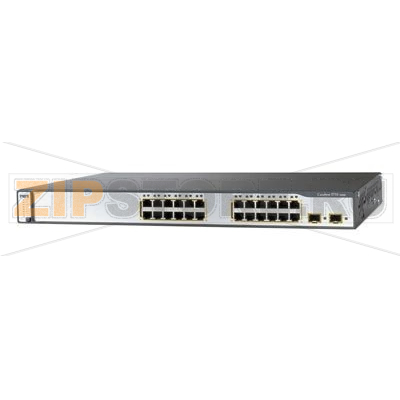 Коммутатор Cisco WS-C3750-24PS-S 
