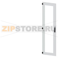 SIVACON, door, left, inspection window, IP55, H: 2000 mm, W: 500 mm, RAL 7035, Protection class 1 Siemens 8MF1050-2UT15-0BE2