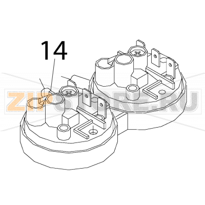 Simple pvs pressure switch Fagor FI-48 B Simple pvs pressure switch Fagor FI-48 BЗапчасть на деталировке под номером: 14Название запчасти Fagor на английском языке: Simple pvs pressure switch FI-48 BПримечание: запчасть рекомендована производителем для постоянного хранения на складах центров сервисного обслуживания.