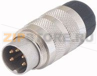 Разъем, SWD для круглого кабеля, прямой разъем, 8-контактный Eaton SWD4-SM8-67