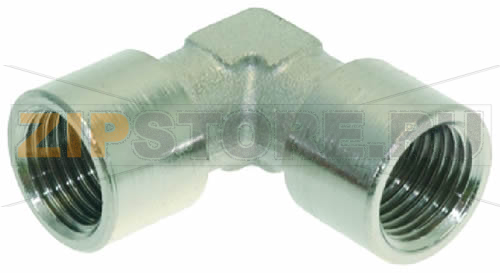 L-ОБРАЗНОЕ СОЕДИНЕНИЕ НИКЕЛИРОВАННОЕ Ø 1/4"F-1/4"F 