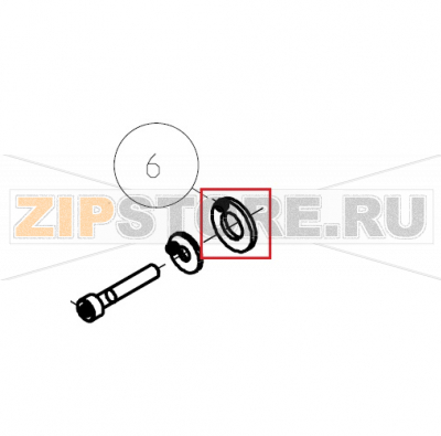 Rosetta 10x20 Zn UNI 6592 Imesa ES 10                               Rosetta 10x20 Zn UNI 6592 Imesa ES 10Запчасть на сборочном чертеже под номером: 6Название запчасти на итальянском языке: Rosetta 10x20 Zn UNI 6592 Imesa ES 10