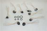 KIT DA 10 O-RING (1 ACQUA) PER RUB. A PE