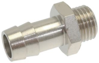 НИКЕЛИРОВАННЫЙ ПАТРУБОК ДЛЯ ШЛАНГА Ø 1/4"M Ø 12