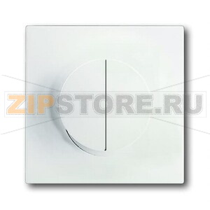 Клавиша для светорегулятора, белый бархат ABB 2CKA006599A2973 