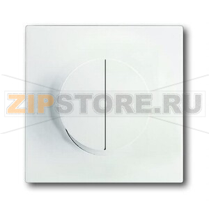 Клавиша для светорегулятора, белый бархат ABB 2CKA006599A2973 