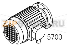 Motore KW 0.12 Poli 6 230/400 50 HZ Aristarco TR 1650                             Motore KW 0.12 Poli 6 230/400 50 HZ Aristarco TR 1650Запчасть на сборочном чертеже под номером: 5700Название запчасти Aristarco на итальянском языке: Motore KW 0.12 Poli 6 230/400 50 HZ Aristarco TR 1650