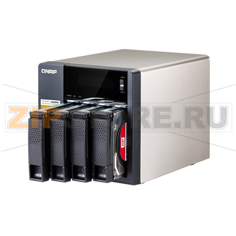 Накопитель сетевой QNAP TS-453A 