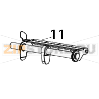 Media damper assembly TSC PEX-1160 Media damper assembly TSC PEX-1160Запчасть на деталировке под номером: 11