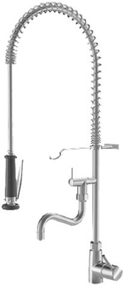 СМЕСИТЕЛЬ С ОДНИМ ОТВЕРСТИЕМ РЫЧАГОМ 