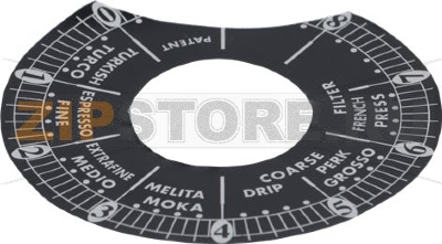 ADJUSTMENT KNOB LABEL 