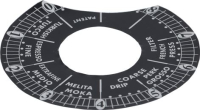 ADJUSTMENT KNOB LABEL