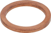 FLAT GASKET COPPER 3/8 ø 22x17x2 mm