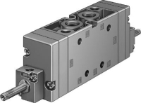 Распределитель с электроуправлением Festo MFH-5/3E-3/8-B-EX