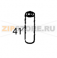 Rubber tubeØ17xØ10x50 Fagor ECO-120