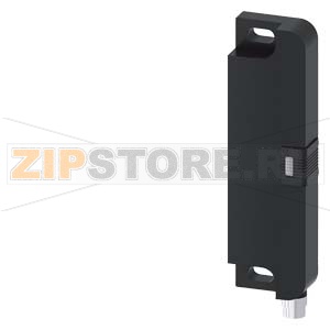 Выключатель с магнитным приводом Контактный блок 25 x 88 мм, для левой петли двери Контактные элементы: предохранительные контакты 2 НЗ со штекером M8, 4-полюсный, комбинированное подключение Винтовое подключение/соединение с защелкой со светодиодом, подх 