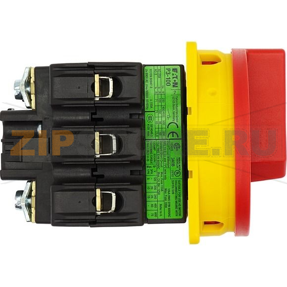 Выключатели главные, P3, 100 A, 3-полюсн Eaton P3-100/EA/SVB 