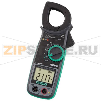 Клещи токовые, цифровые, CAT IV 300 В, CAT III 600 В Kyoritsu KEW-2117R 