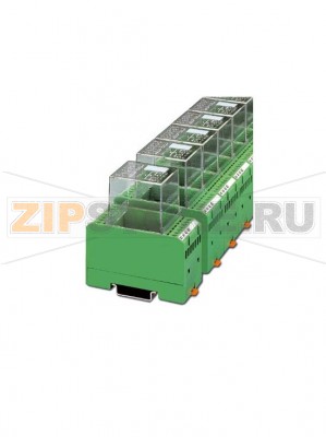 Релейный модуль с основанием для реле KAMMRELAIS ® типоразмера 2 Phoenix Contact EMG 37-RELS/K2-G110 контакты: F 104, 2 переключающих, входное напряжение 110 В перемен. тока, со световым индикатором, безынерционный диод и диод защиты от неправильной полярности.Минимальный заказ: 5 шт.Упаковка: 5 шт.