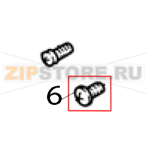Screw, φ3x15, MOQ 50 pcs TSC TTP-243 Pro Screw, φ3x15, MOQ 50 pcs TSC TTP-243 ProЗапчасть на деталировке под номером: 6