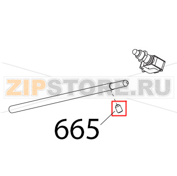 Vite senza testa DIN916, M6x8NE Sirman Palladio 350 Vite senza testa DIN916, M6x8NE Sirman Palladio 350Запчасть на деталировке под номером: 665