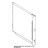 Stainless steel right side panel Unox XVC 304