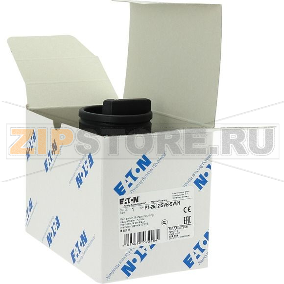 Выключатели главные, P1, 25 A, 3-полюсн Eaton P1-25/I2/SVB-SW/N 