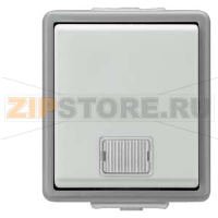 AP 115/01 - Surface-mounting pushbuttons IP44, single, middle position, gray Siemens AP 115/01