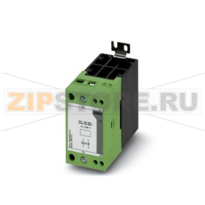 Однофазный полупроводниковый контактор Phoenix Contact ELR 1-24DC/600AC-50 входное напряжение: 24 В пост. тока, выходной ток: 50 A, нулевой выключатель.Минимальный заказ: 1 шт.Упаковка: 1 шт.