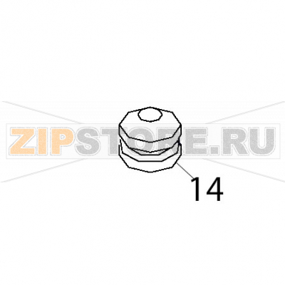 Filter weight Fagor AD-48 C Filter weight Fagor AD-48 CЗапчасть на деталировке под номером: 14Название запчасти Fagor на английском языке: Filter weight AD-48 C.