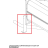 Zinced muffle support bracket Unox XVC 055