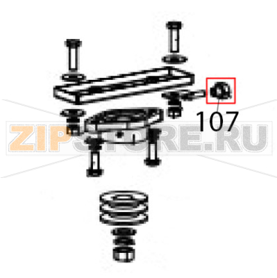 Adjusting nut Hurakan HKN-20SN2V Adjusting nut Hurakan HKN-20SN2VЗапчасть на деталировке под номером: 107