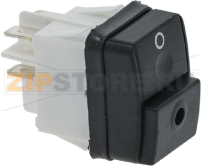 ЧЕРНЫЙ ДВУХПОЛЮСНЫЙ ВЫКЛЮЧАТЕЛЬ 16А 250В 