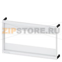 ALPHA 400/630 DIN, МОНТАЖНЫЙ КОМПЛЕКТ ДЛЯ SR60 ШИННОЙ СИСТЕМЫ 60MM, 3-ПОЛ, В=450, Ш=750 Siemens 8GK4801-3KK33