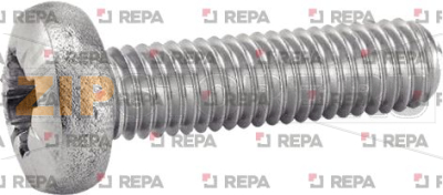 HEAD SCREW POZIDRIVE M4X40 - 200PCS 