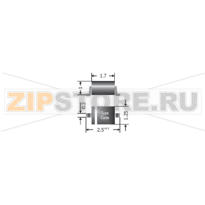 Диод кремниевый, универсальный, корпус: SOD-323F Diotec 1N4148WS 