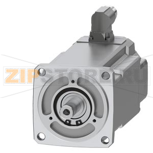 SIMOTICS S-1FK2 HD Серводвигатель М0 = 3,2 Нм; PN = 1 кВт при нн = 3000 оборотов в минуту (380-480); PN = 0,5 кВт при нн = 1500 оборотов в минуту (200-240 В); Степень защиты IP64; Цилиндрический вал D14 х 30 мм; Абсолютный датчик 22-бит + 12-битный Многоо 