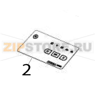Nameplate without LCD Zebra ZD621 Direct Thermal Nameplate without LCD Zebra ZD621 Direct ThermalЗапчасть на деталировке под номером: 2