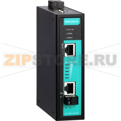 Удлинитель Ethernet MOXA IEX-402-VDSL2-T 