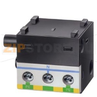 SIMATIC DP, ET 200S, M45-PE/N-S: ОПЦИОНАЛЬНЫЙ МОДУЛЬ ШИРИНОЙ 45 ММ ДЛЯ УСТАНОВКИ НА ТЕРМИНАЛЬНЫЕ МОДУЛИ TM-DS45S31 И TM-RS90S31, СО СКВОЗНЫМ УЧАСТКОМ ШИНЫ НЕЙТРАЛЬНОГО ПРОВОДА (N) ИЛИ ЗАЩИТНОГО ЗАЗЕМЛЕНИЯ (PE), C КЛЕММАМИ ДЛЯ ПОДКЛЮЧЕНИЯ К PE/N Siemens 3R